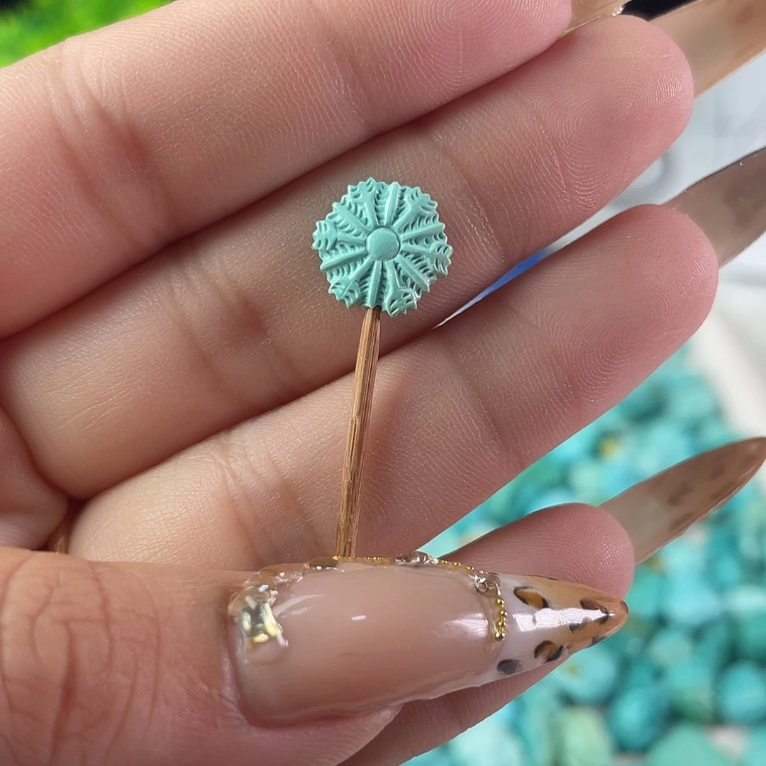 绿松石未镶嵌吊坠(不含链)