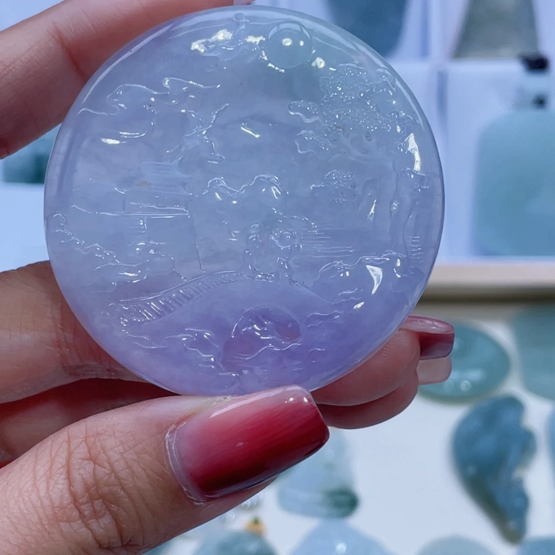 翡翠颈饰未镶嵌一*