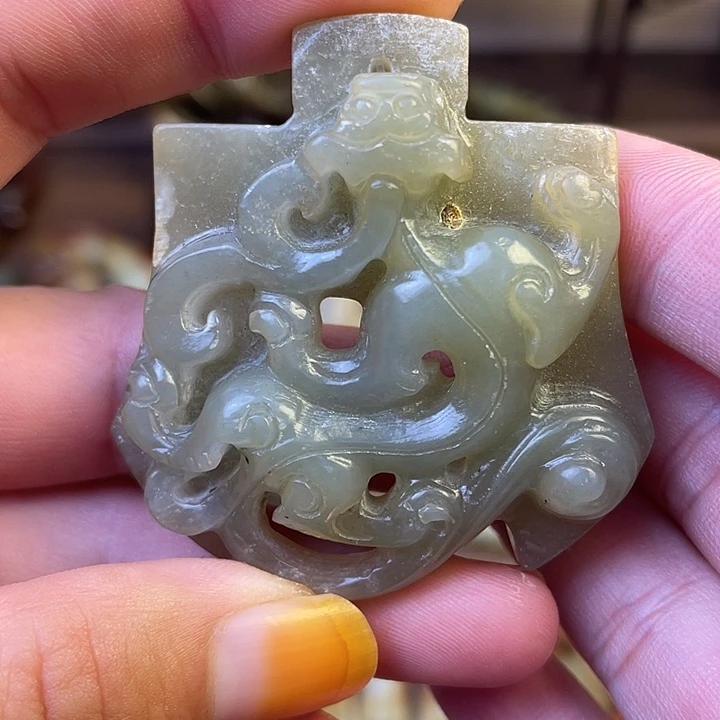 未镶嵌和田玉（糖玉）挂件