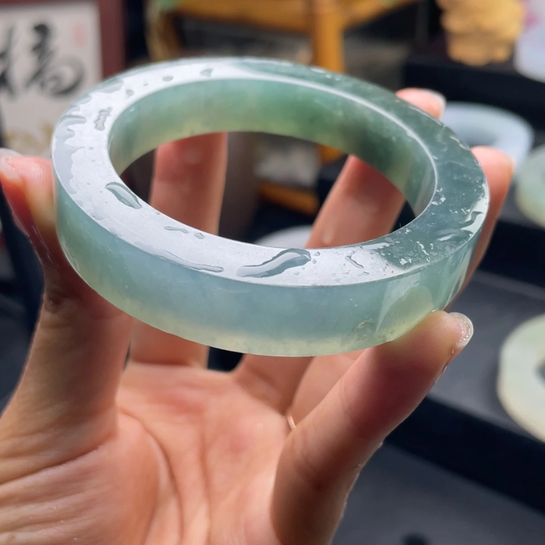 定制翡翠海蓝未镶嵌
