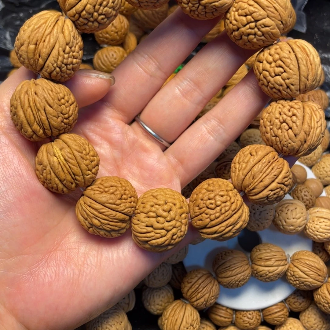 桃木桃核手串25+龙鳞王