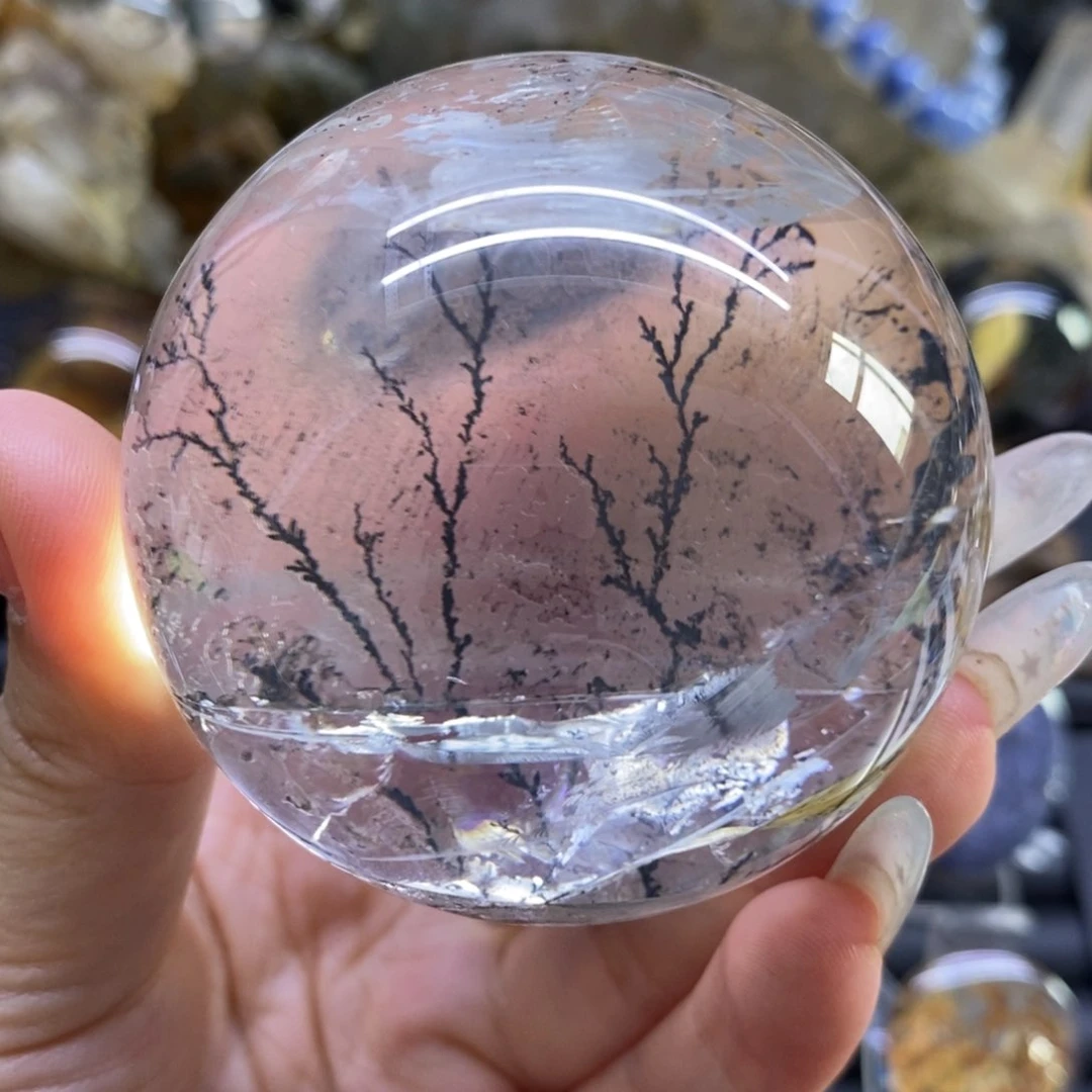 水晶珠宝半成品未镶嵌球