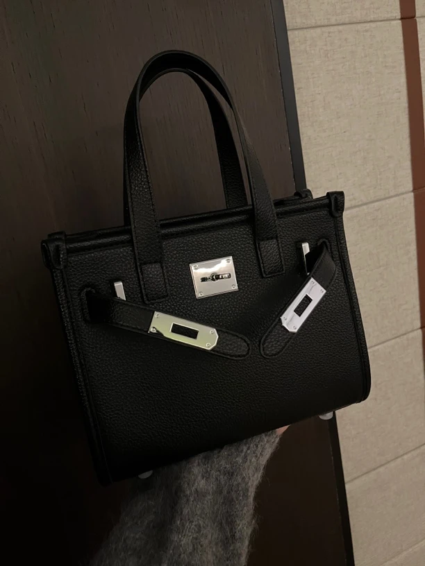 99号包铺-意趣多元 小方扣简约大气通勤手拎包斜跨包