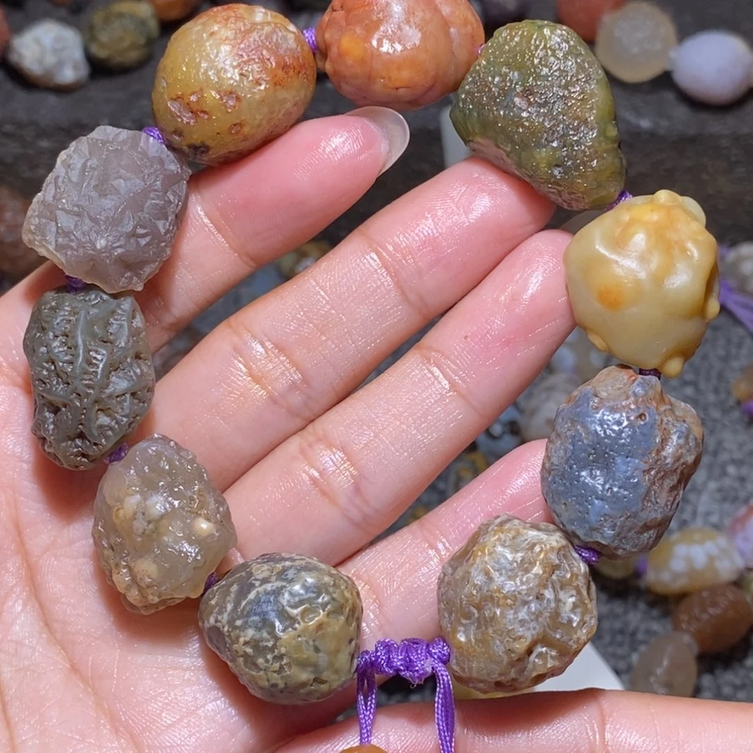 玛瑙/玉髓未镶嵌珠宝半成品