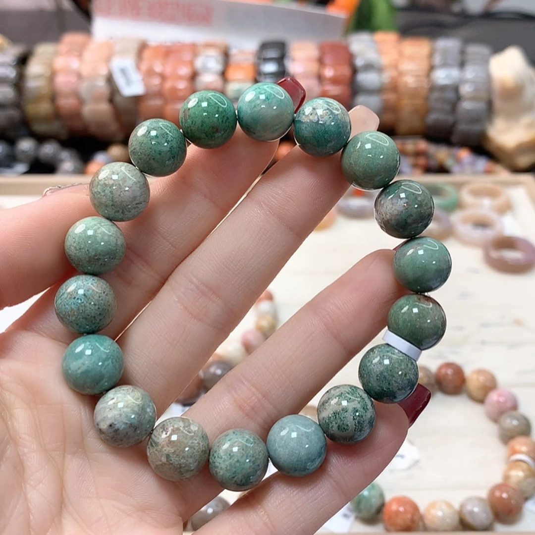 硅化珊瑚（珊瑚玉）手链未镶嵌山****.454