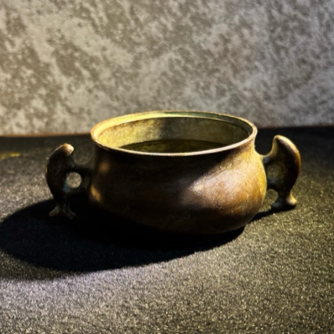 善元门占魁双耳香炉