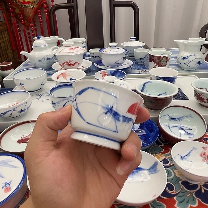 悟***手工手绘陶瓷作品