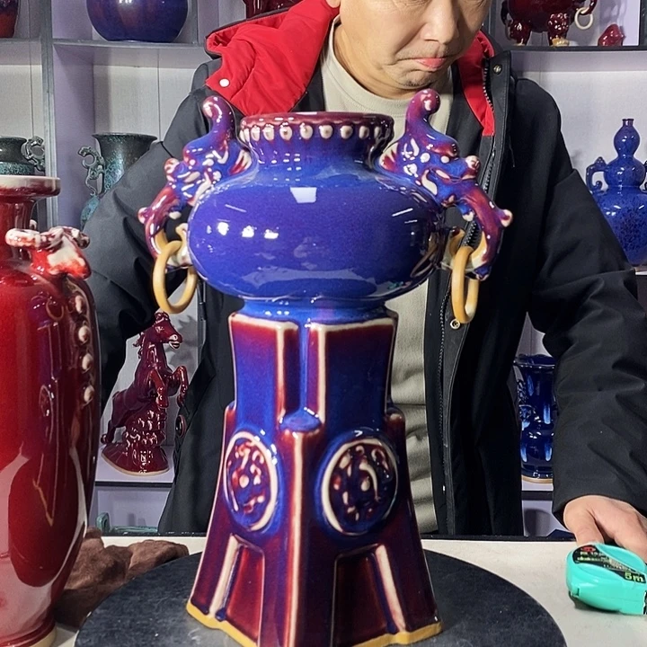 瓷片中国神垕精品钧瓷