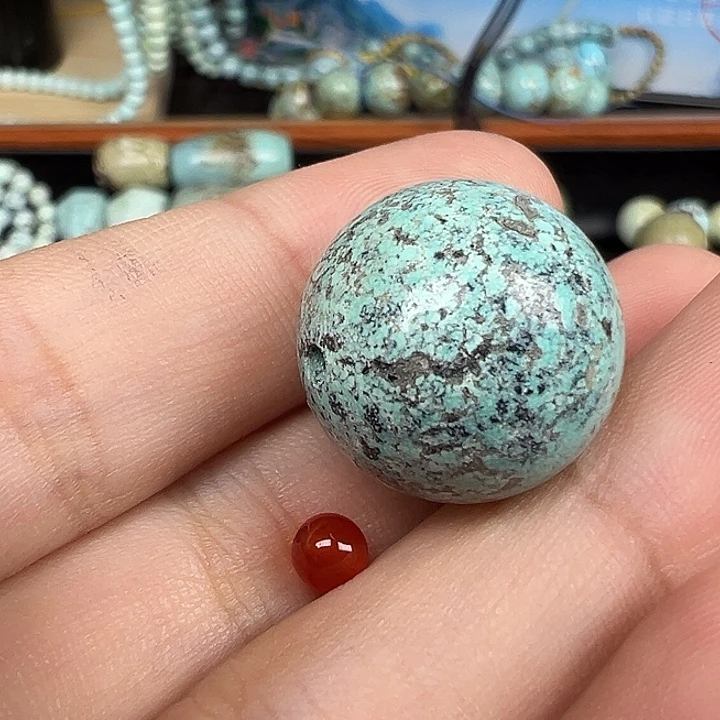 南红玛瑙未镶嵌配饰17.7瑕疵