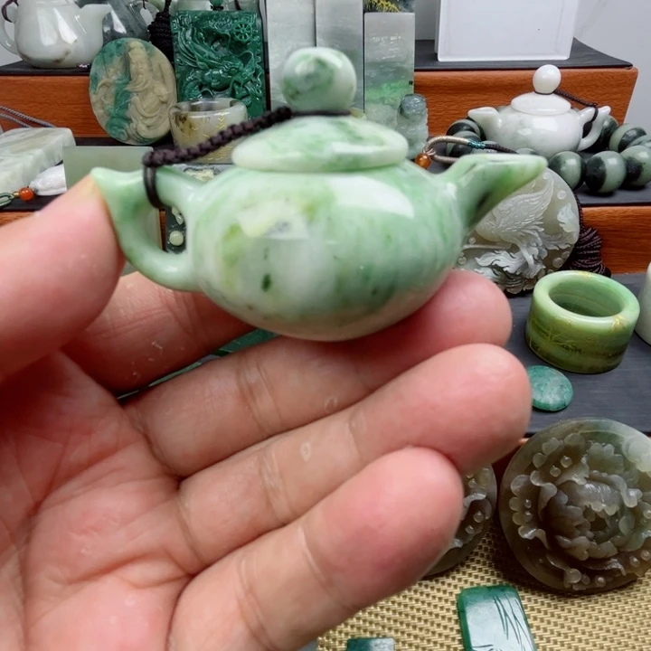 未镶嵌独山玉珠宝半成品
