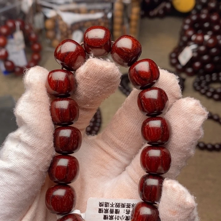 手串/手链小叶紫檀原汁原味12/13老型 5星泥料 精工 福利款