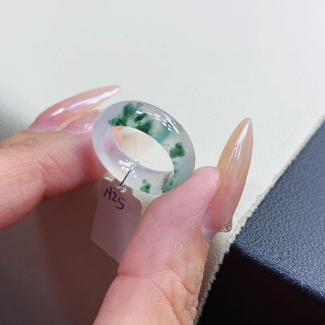 未镶嵌戒指翡翠10号