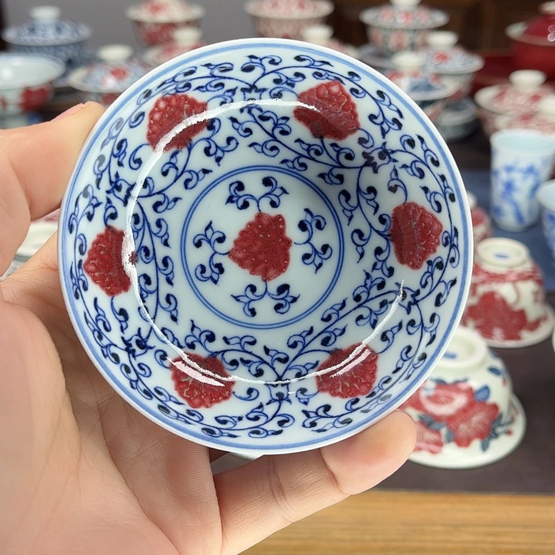 景德镇陶瓷青花釉里红