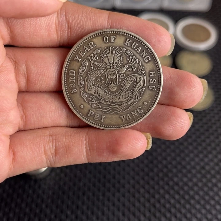 金属大头龙洋船洋工艺品