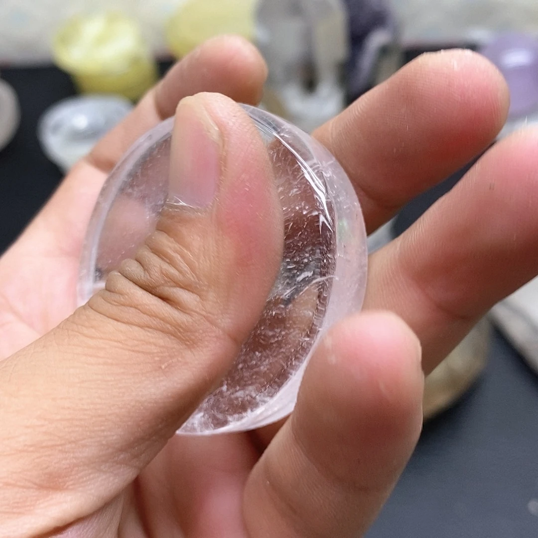 未镶嵌水晶珠宝半成品90水晶石