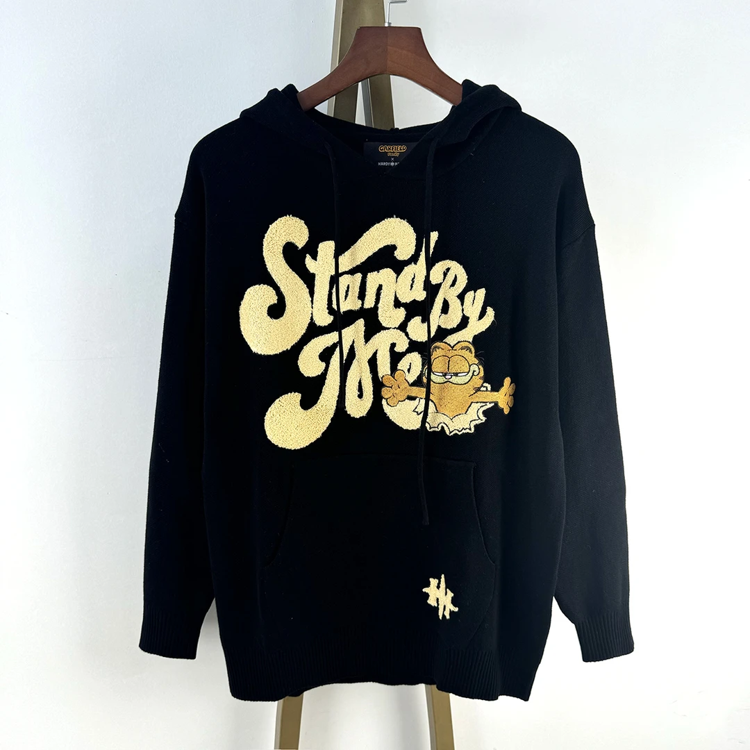 4642  冬新款卡通针织连帽舒适男女同款毛衣