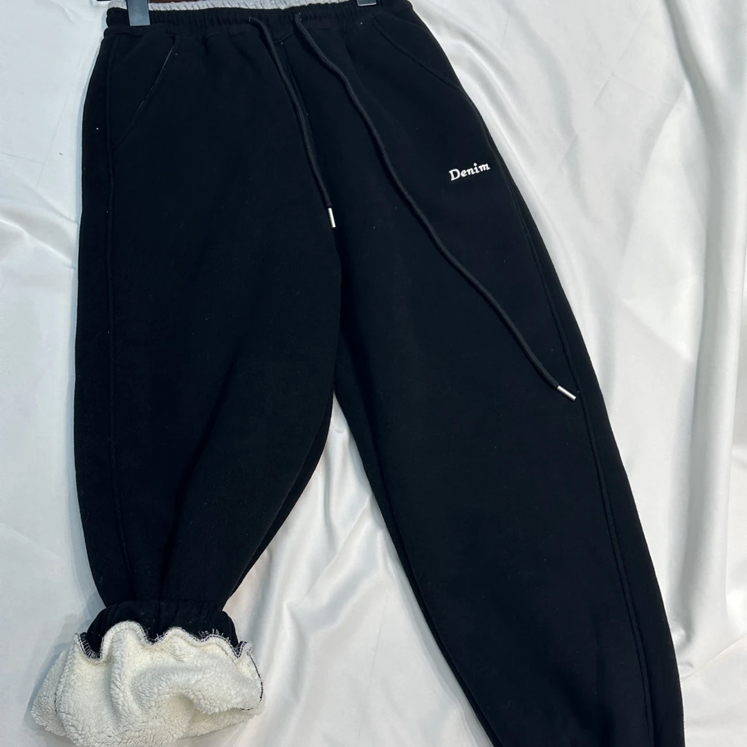 新款韩系大童加厚冬季休闲百搭长裤