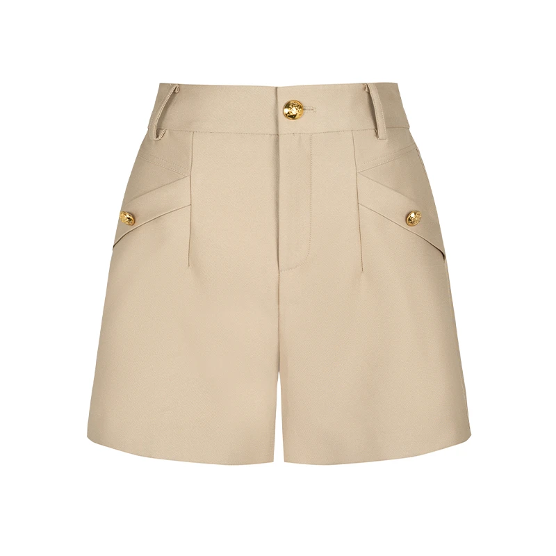 【高高甄选】商场同款秋季新品双侧斜口袋短裤N257A43200