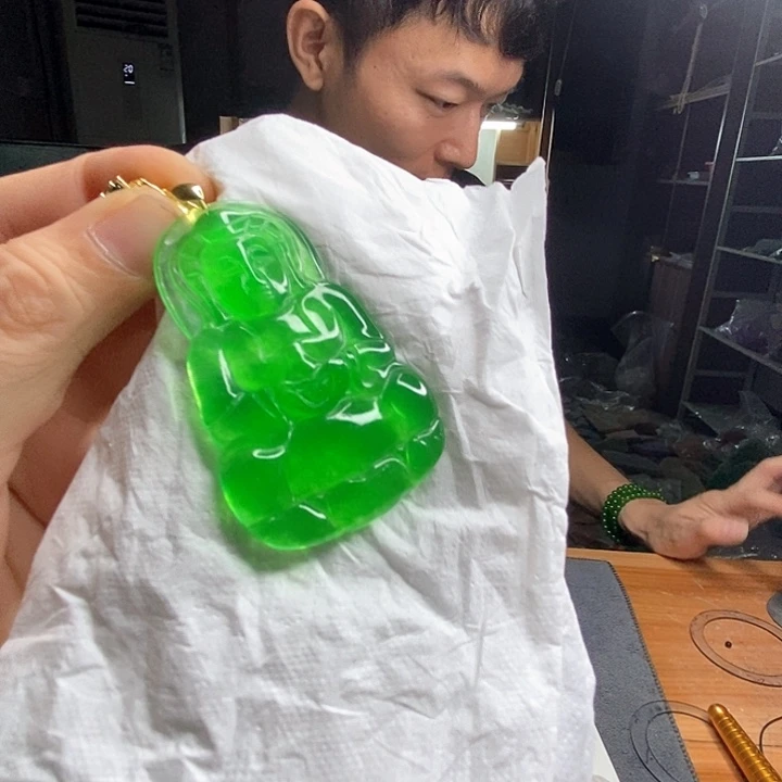 555 缅甸保真精品吊坠