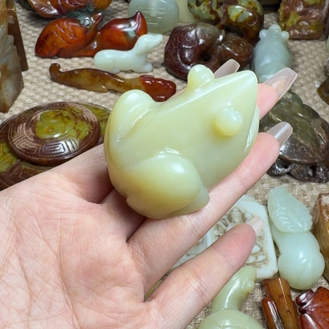 白玉菩提吊坠挂件