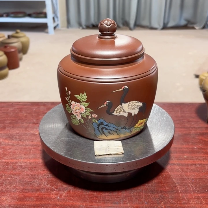 紫砂茶叶罐。。。。。。。。。。。