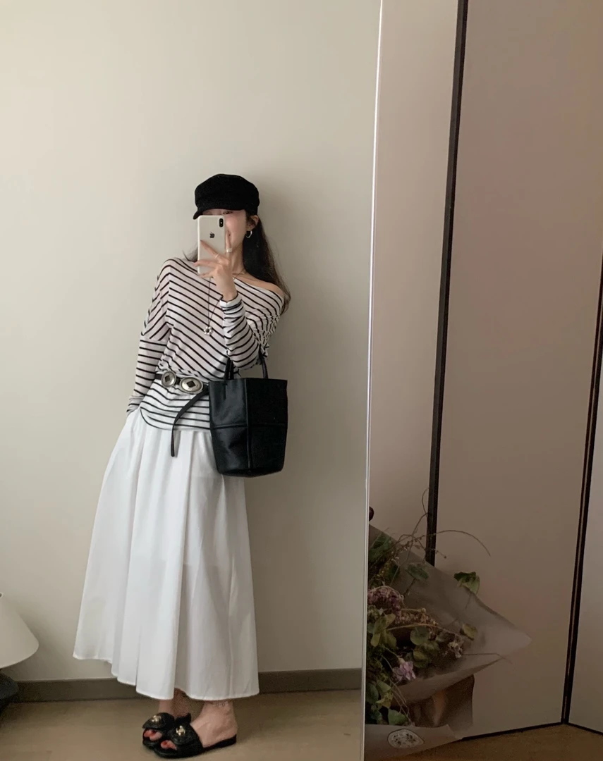 9-149DM小美妞女装牛肉半身裙小个子裙子