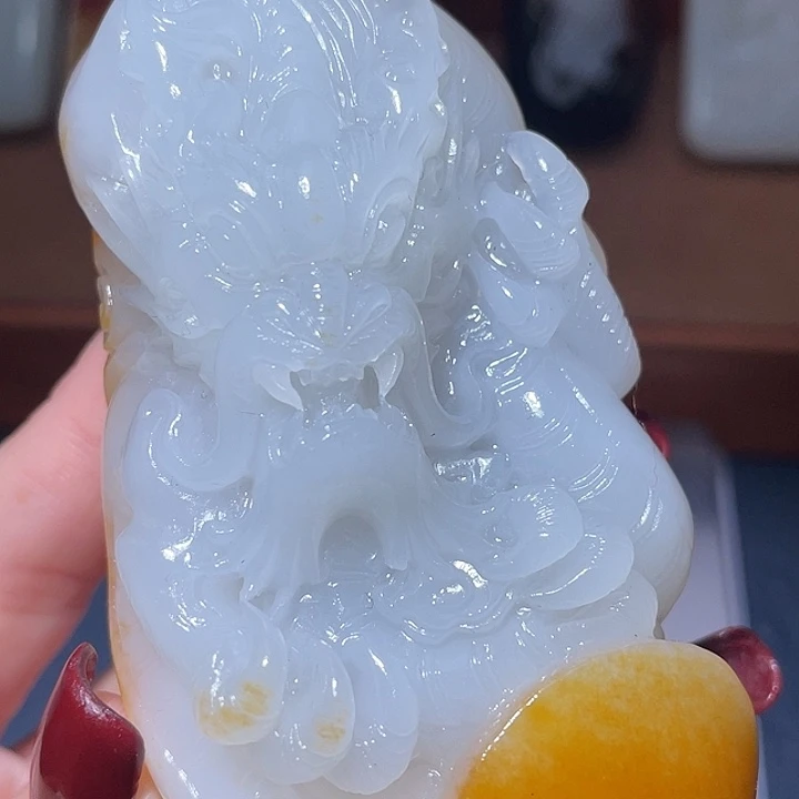 和田玉未镶嵌颈饰X7