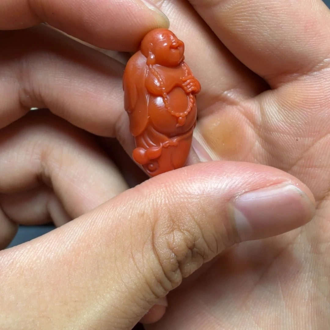 未镶嵌南红玛瑙珠宝半成品