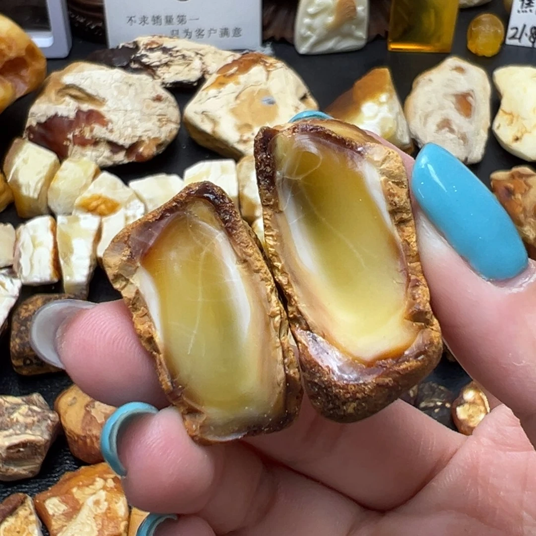 未镶嵌定制琥珀蜜蜡