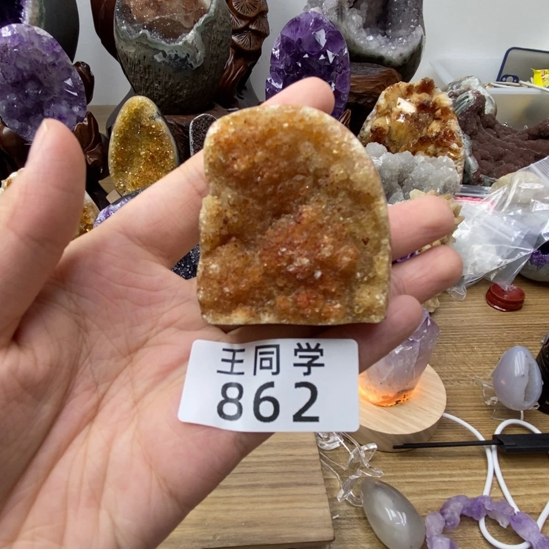 未镶嵌珠宝半成品水晶862