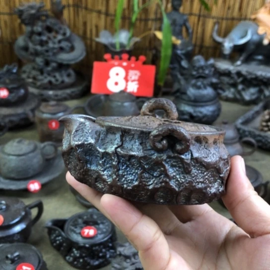 全场八折全手捏柴烧宝瓶