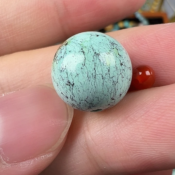 南红玛瑙未镶嵌配饰卡13.8