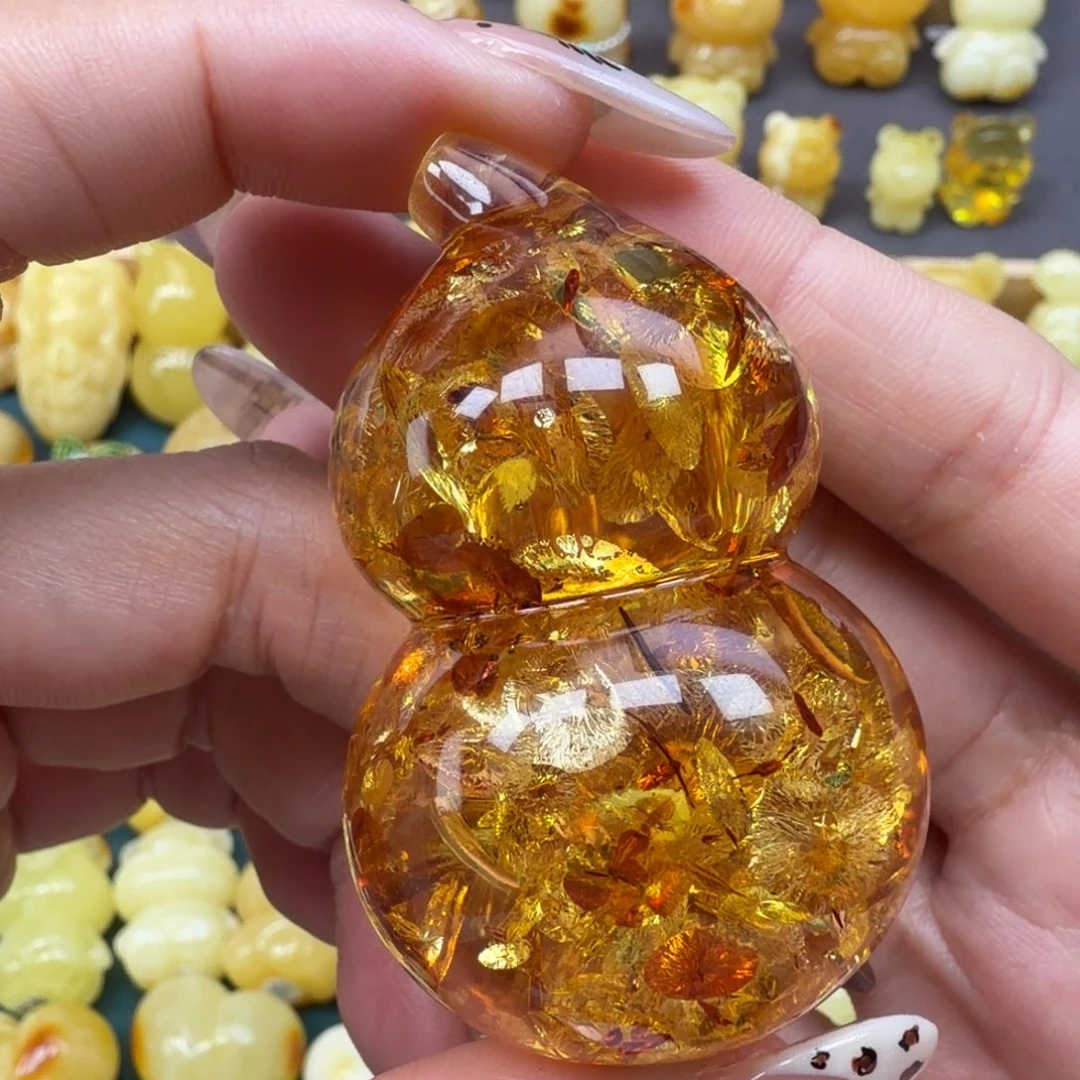琥珀未镶嵌裸石蜜蜡