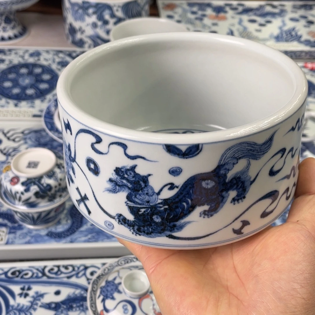 景德镇陶瓷手工手绘