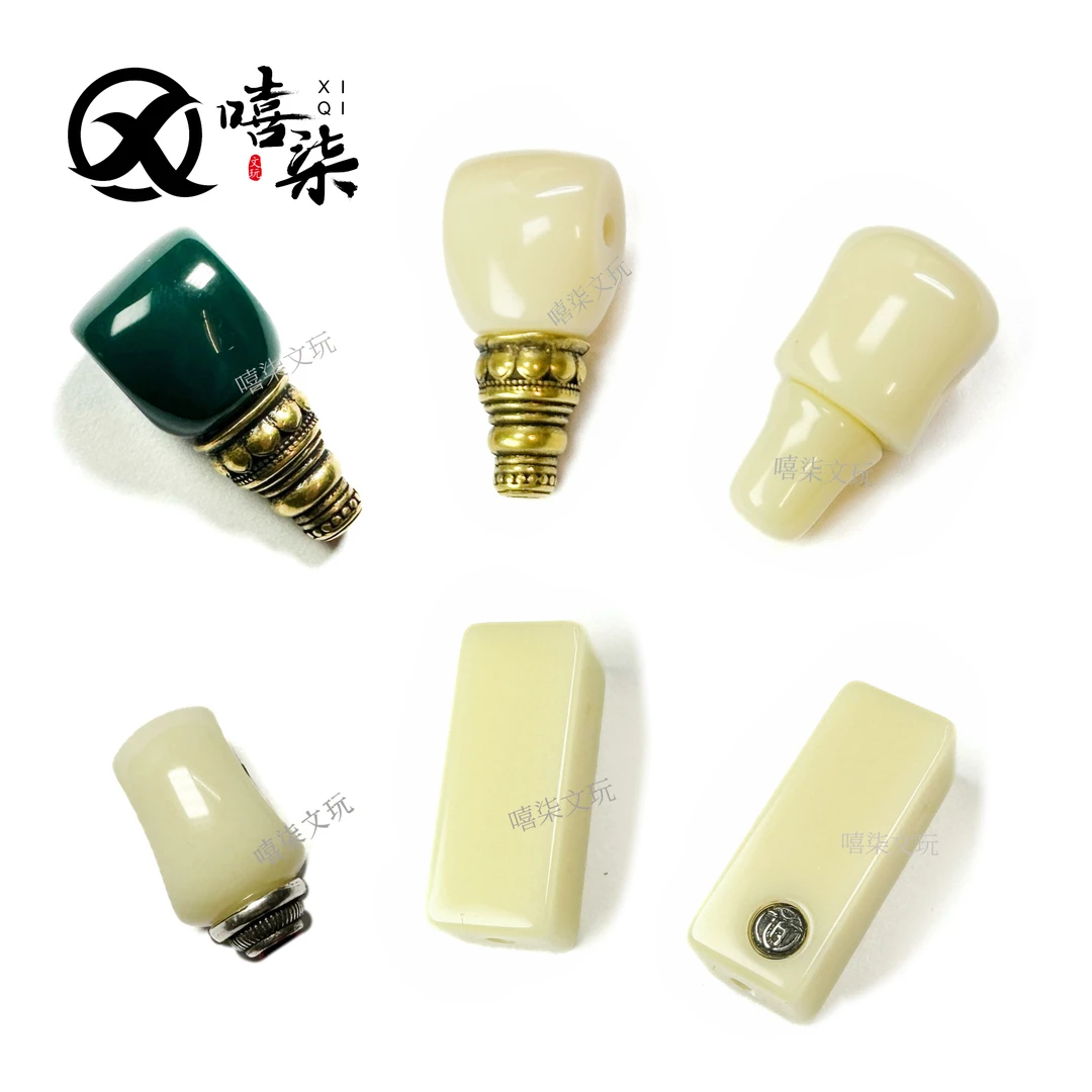 Q8【不掉色雪巴琉璃三通合集】 尺寸10/12/14 过1.5线 时尚文玩配饰