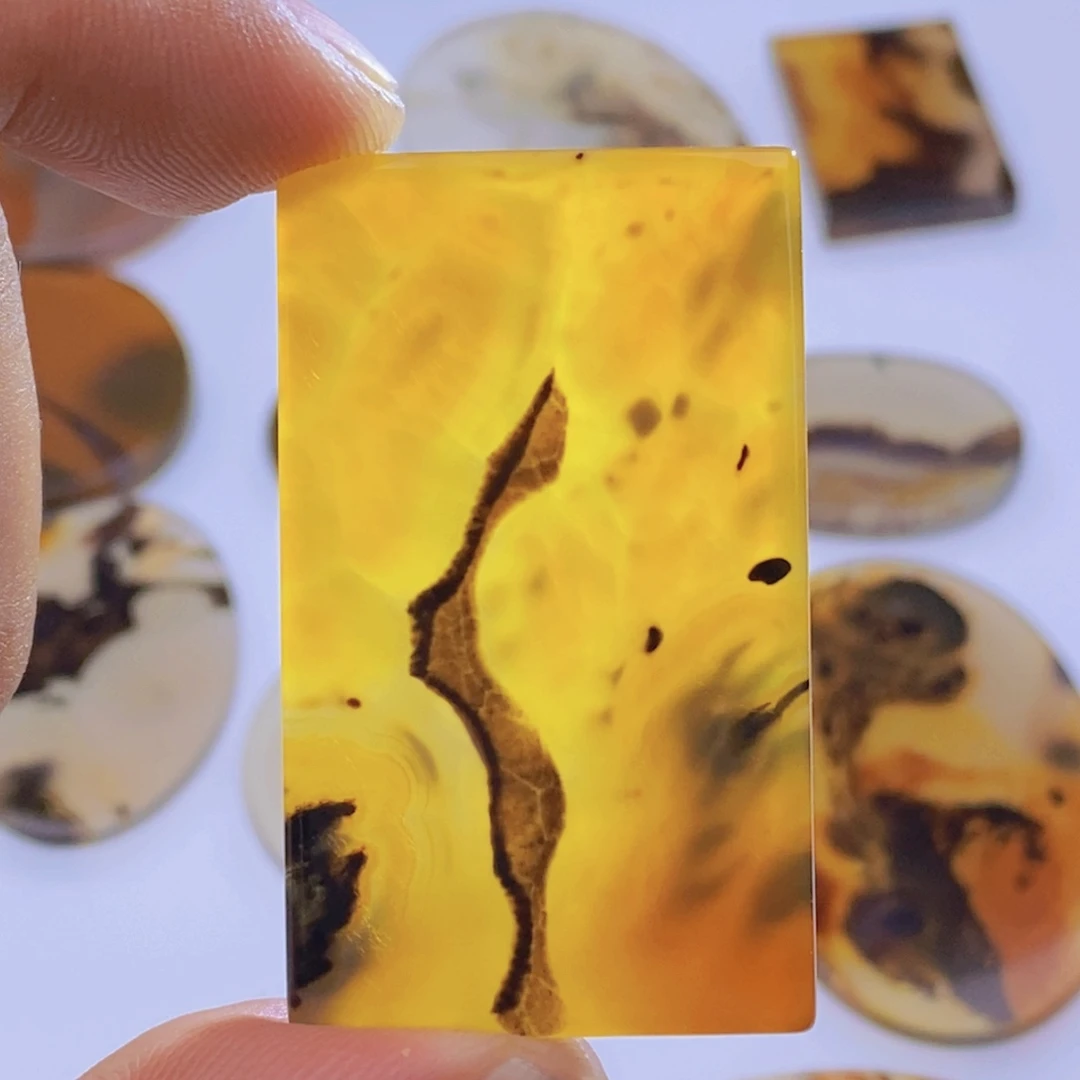 玛瑙/玉髓未镶嵌吊坠(不含链)1116