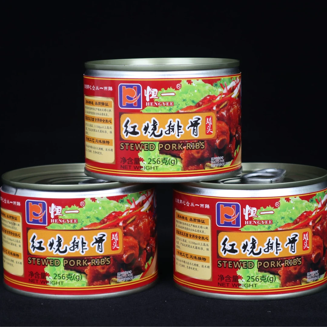 恒一红罐红烧排骨256