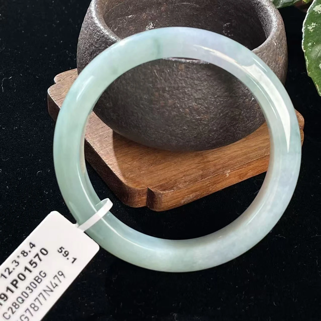 天然翡翠手镯 56.8 SG7877N479