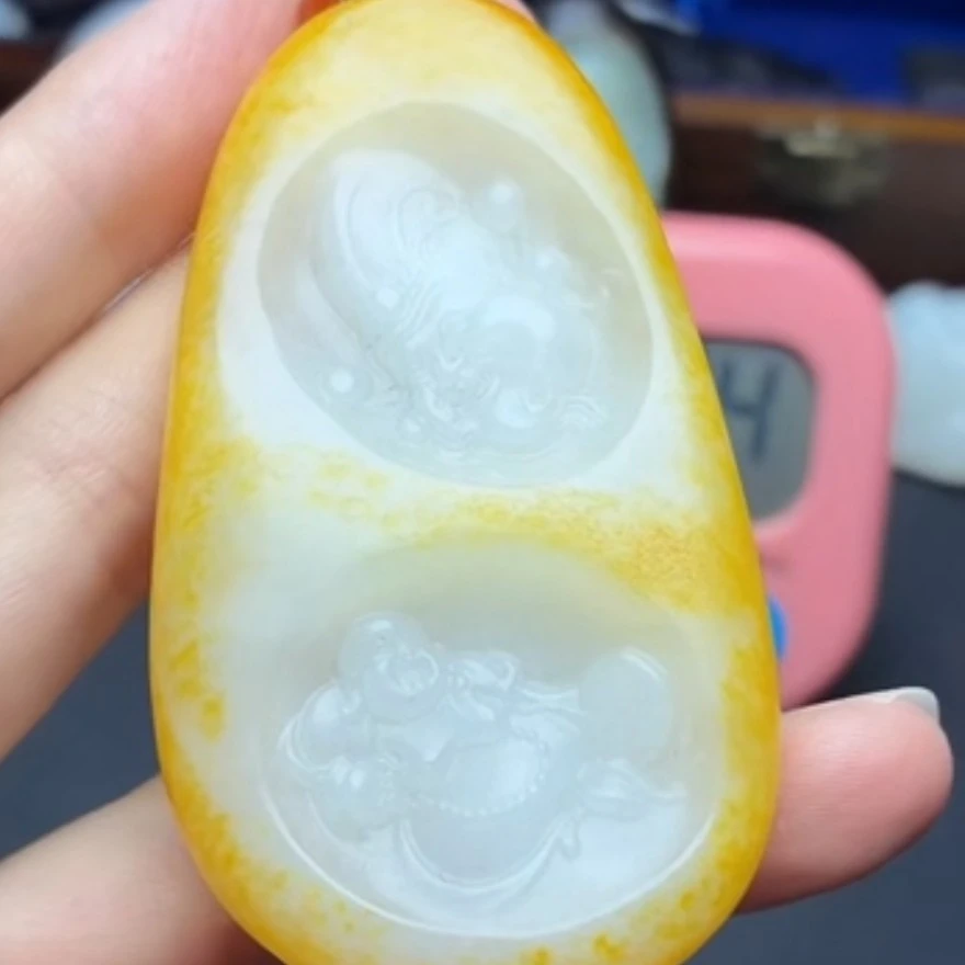 和田玉玉石挂件N103拍一发一