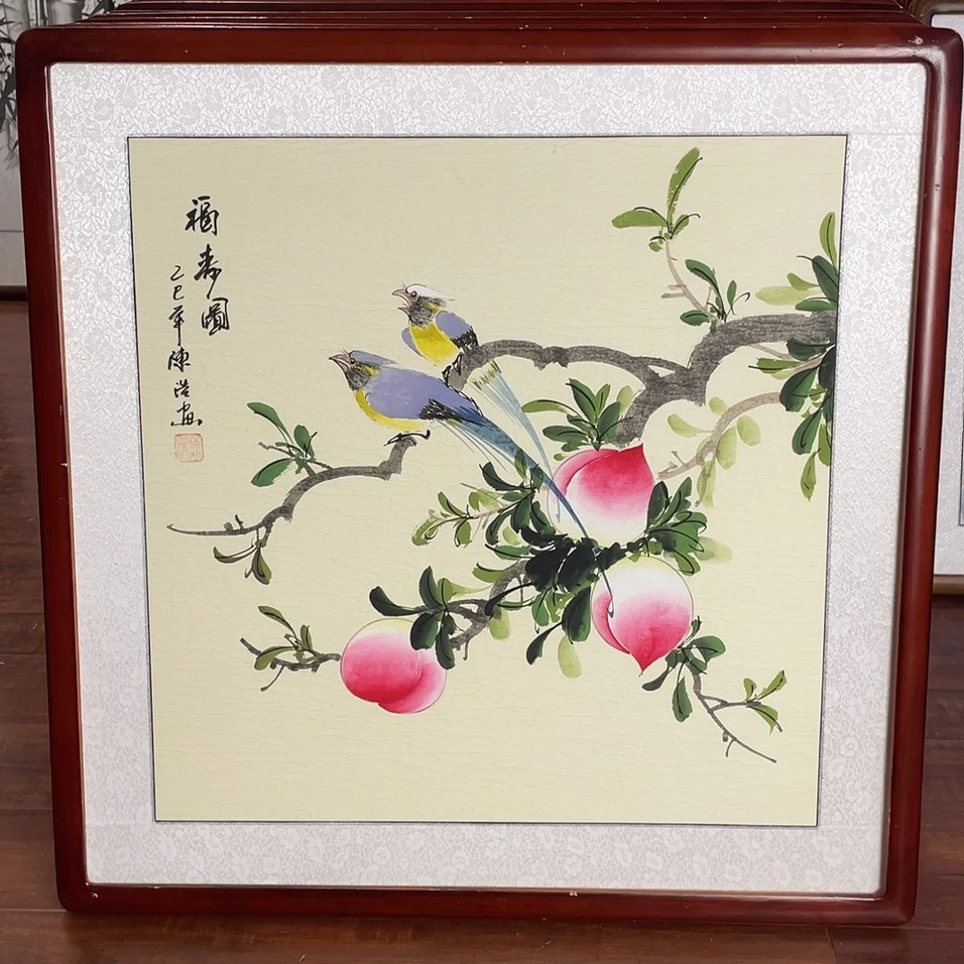 国画带框尺寸63*63厘米
