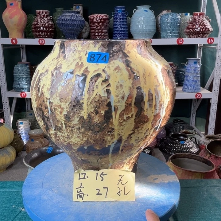 景德镇陶瓷花盆花器874