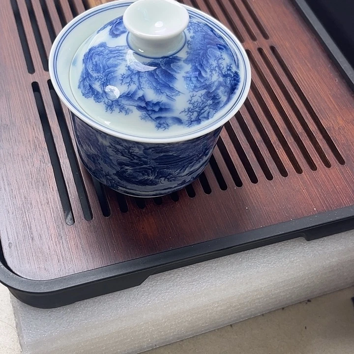 陶瓷芣**杺景德镇高温陶瓷茶具自用款