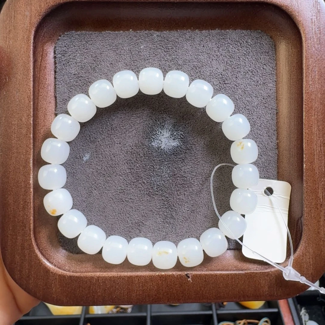 和田玉未镶嵌颈饰手串