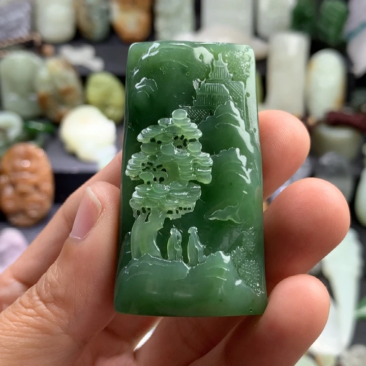 颈饰未镶嵌和田玉