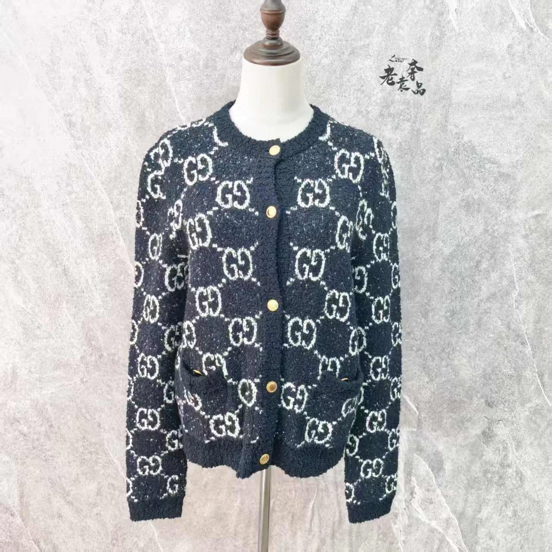 99新 GUCCI/古驰 海囤J/古驰/上衣/M码/he91256