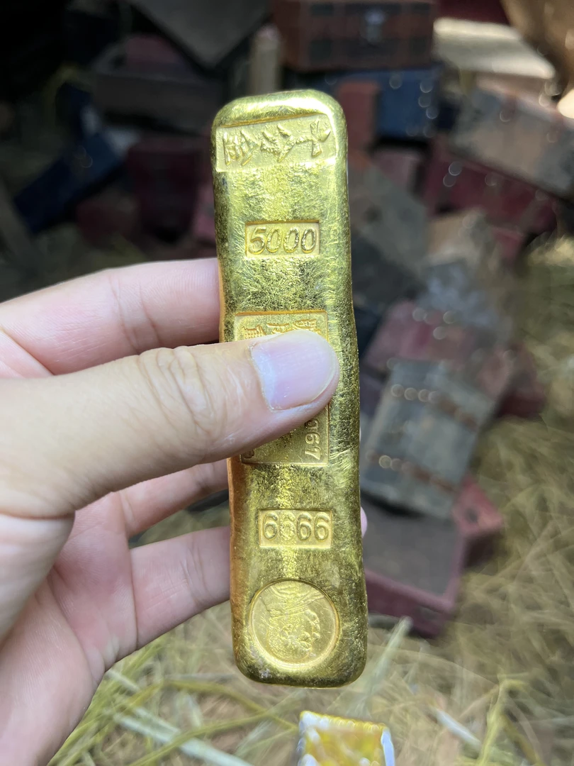 精美精选复古9999大黄条