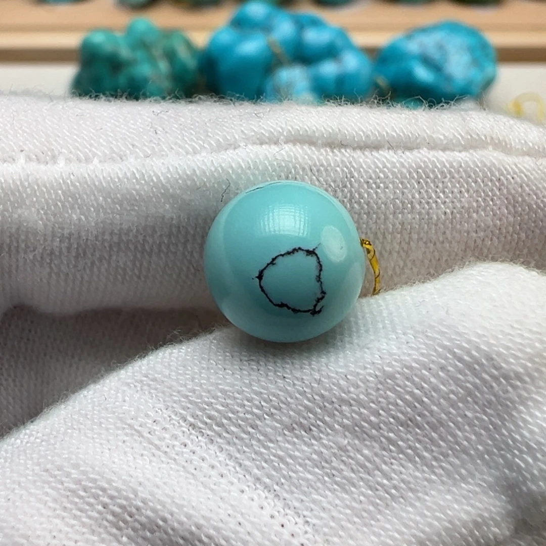 绿松石未镶嵌配饰5.7