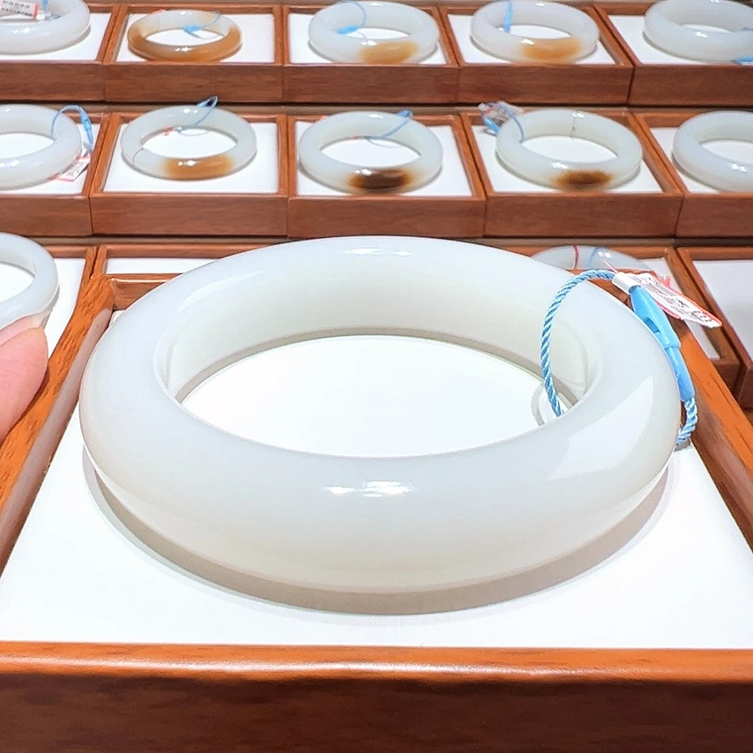 和田玉手镯57/58未镶嵌