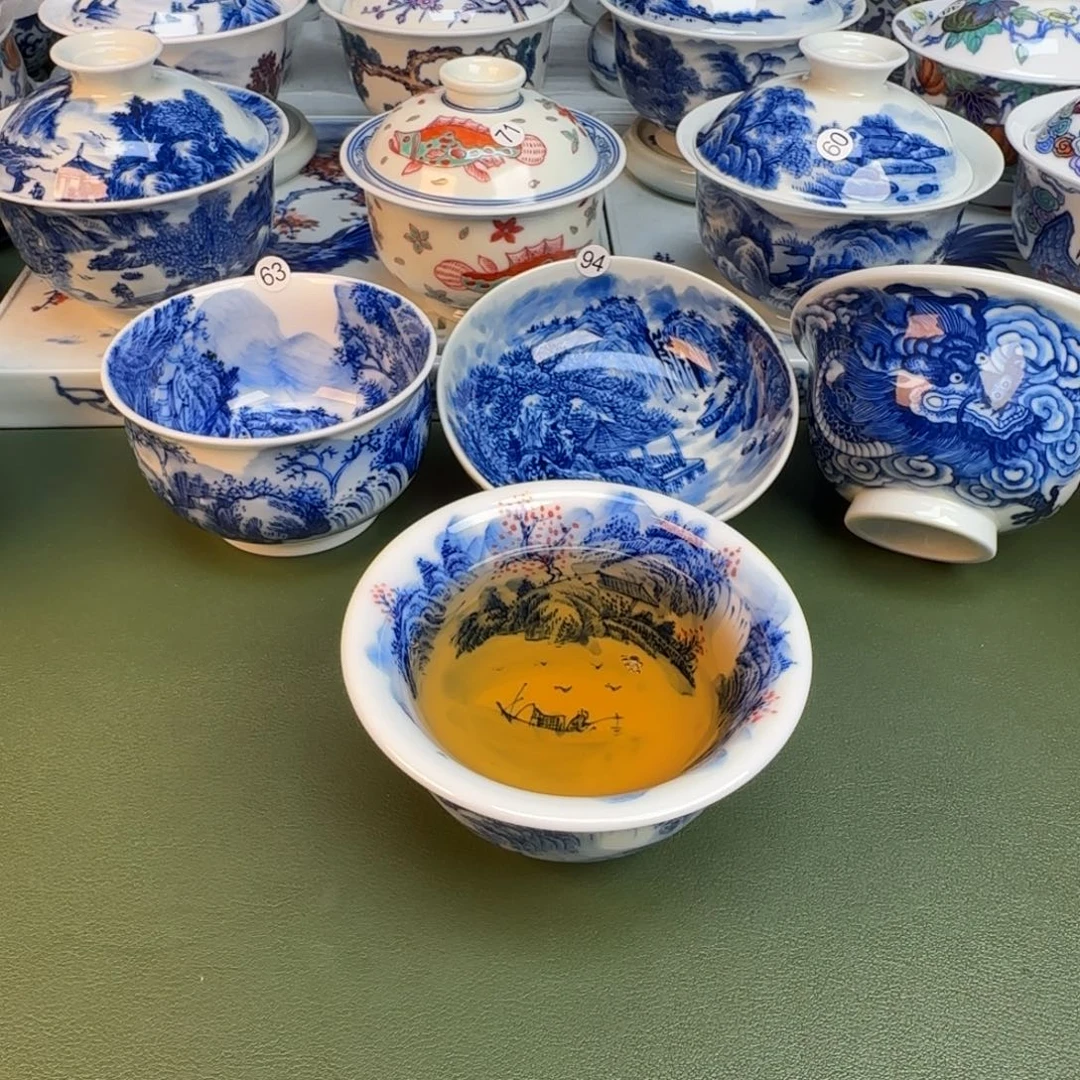 纯手工纯手绘茶具2