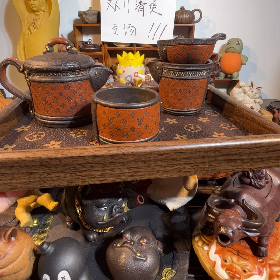 W***紫砂茶壶纯手工制作过程就是